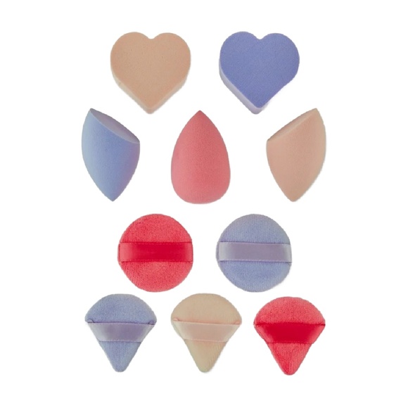 Bridgerton True Love 10 Piece Makeup Blending Sponges & Powder Puffs New Set - Picture 3 of 7